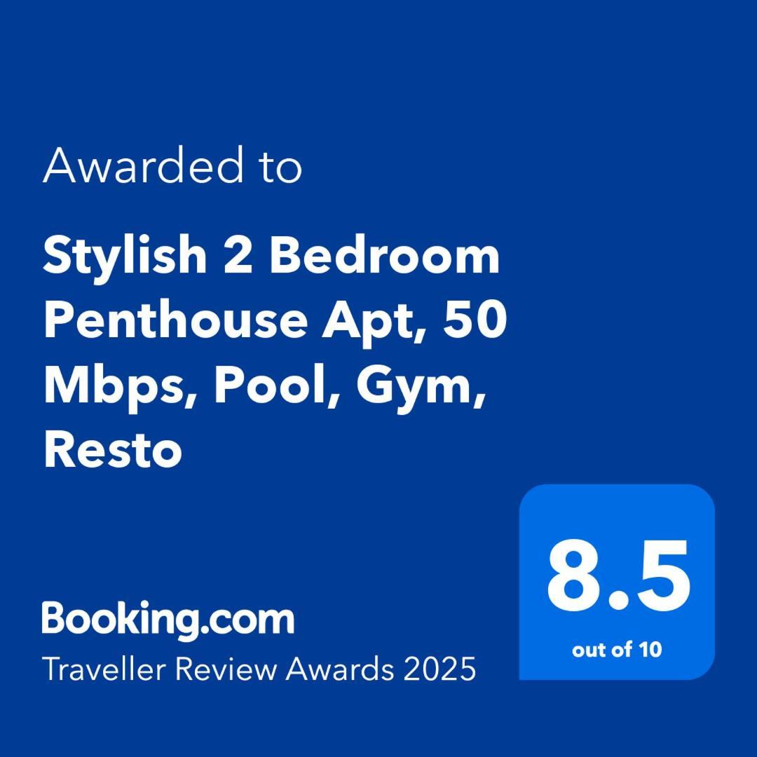 Stylish 2 Bedroom Penthouse Apt, Newly Refreshed, 50 Mbps, Pool, Gym, Resto Kuta Lombok Exteriér fotografie